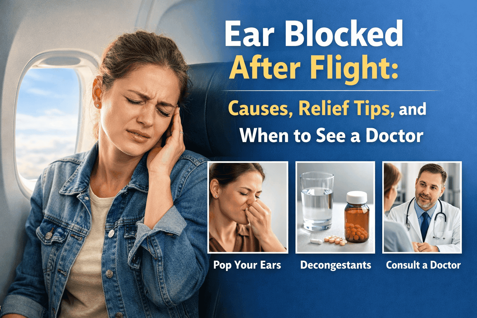 Flight ear pain